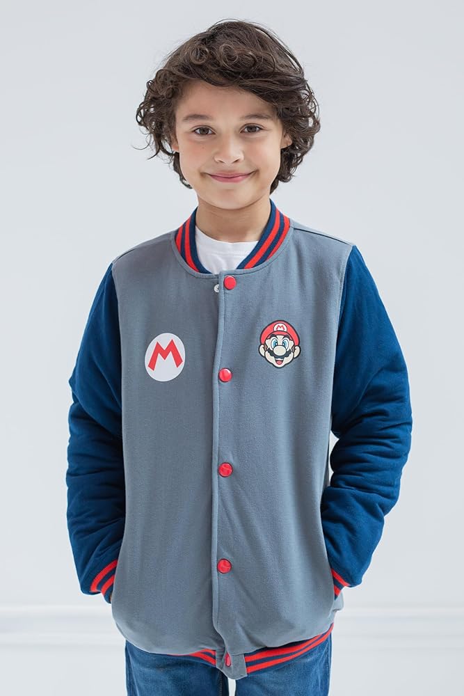 スーパーマリオ ジャケット 120〜130 楽天市場】マリオ 子供 服